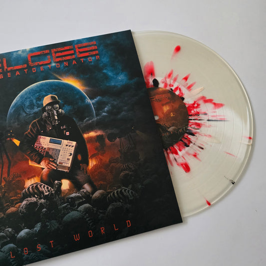 ELGEE DA BEATDETONATOR - LOST WORLD LIMITED EDITION CLEAR SPLATTER VINYL -NEW!-