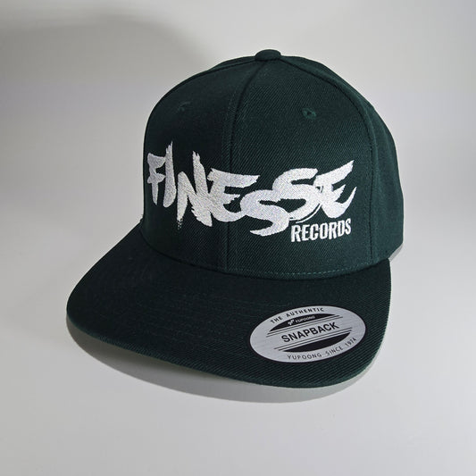 FINESSE RECORDS FLEXFIT SNAPBACK SPRUCE -NEW!-