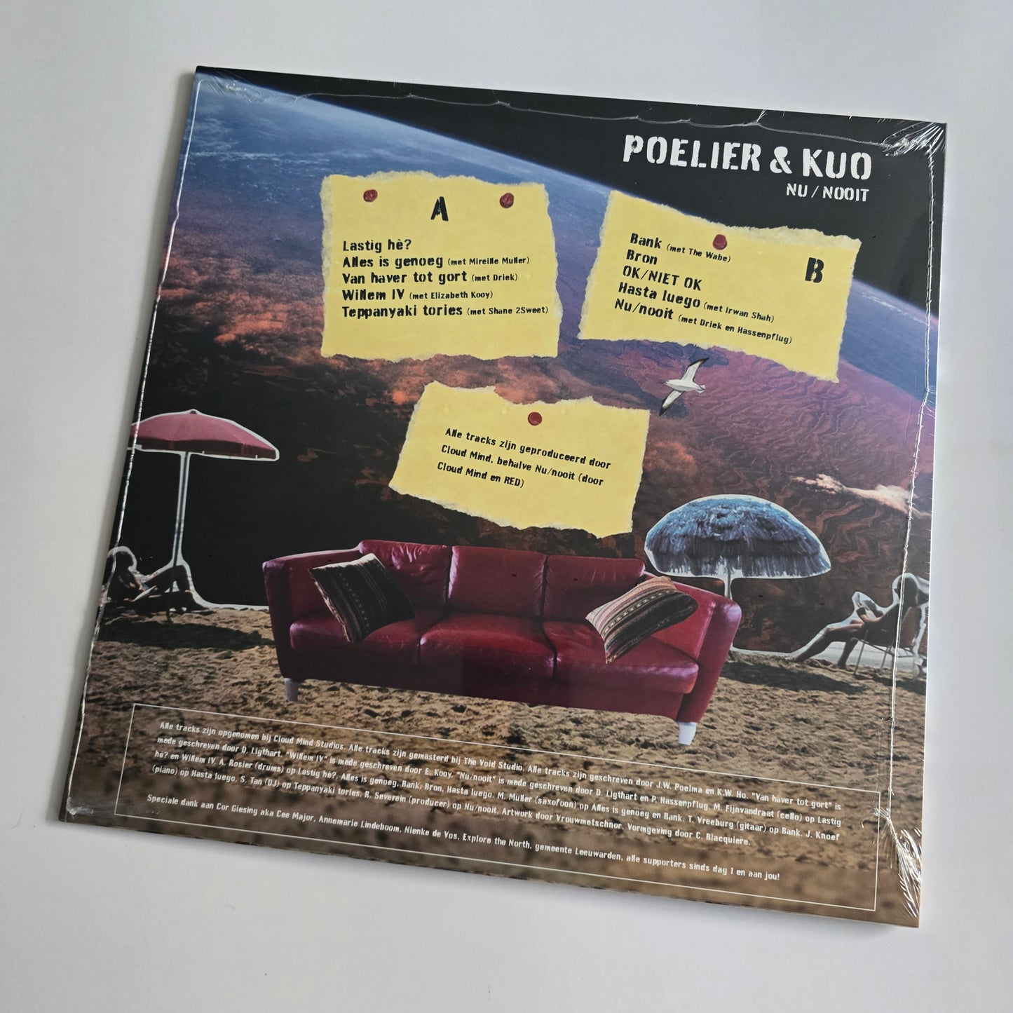 POELIER & KUO - NU/NOOIT (SEALED) VINYL -NEW!-