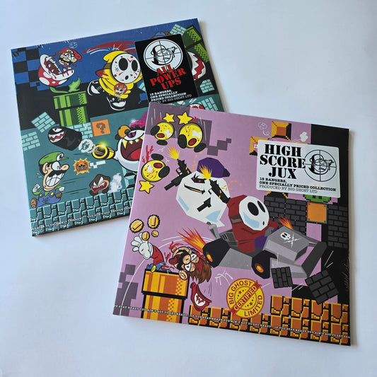 BIG GHOST LTD - GHOST ANTHOLOGY 1.1/1.2: ALL POWER UPS/ HIGH SCORE JUX (SEALED) VINYL BUNDLE -NEW!-