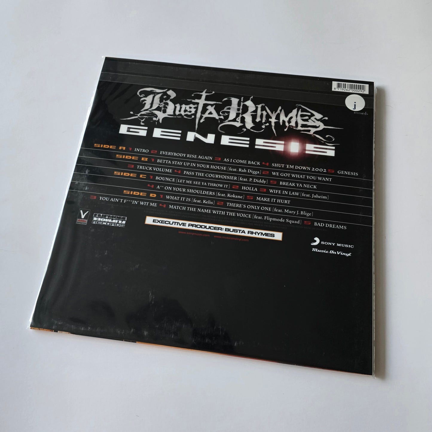BUSTA RHYMES - GENESIS (SEALED) VINYL -NEW!-