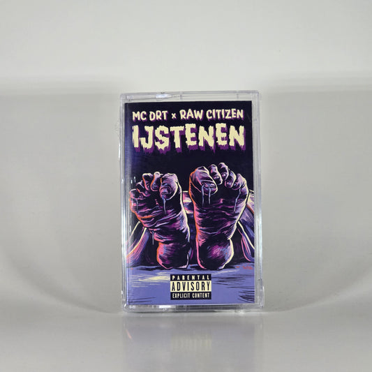 MC DRT X RAW CITIZEN - IJSTENEN (SEALED) LIMITED EDITION CASSETTE -NIEUW!-