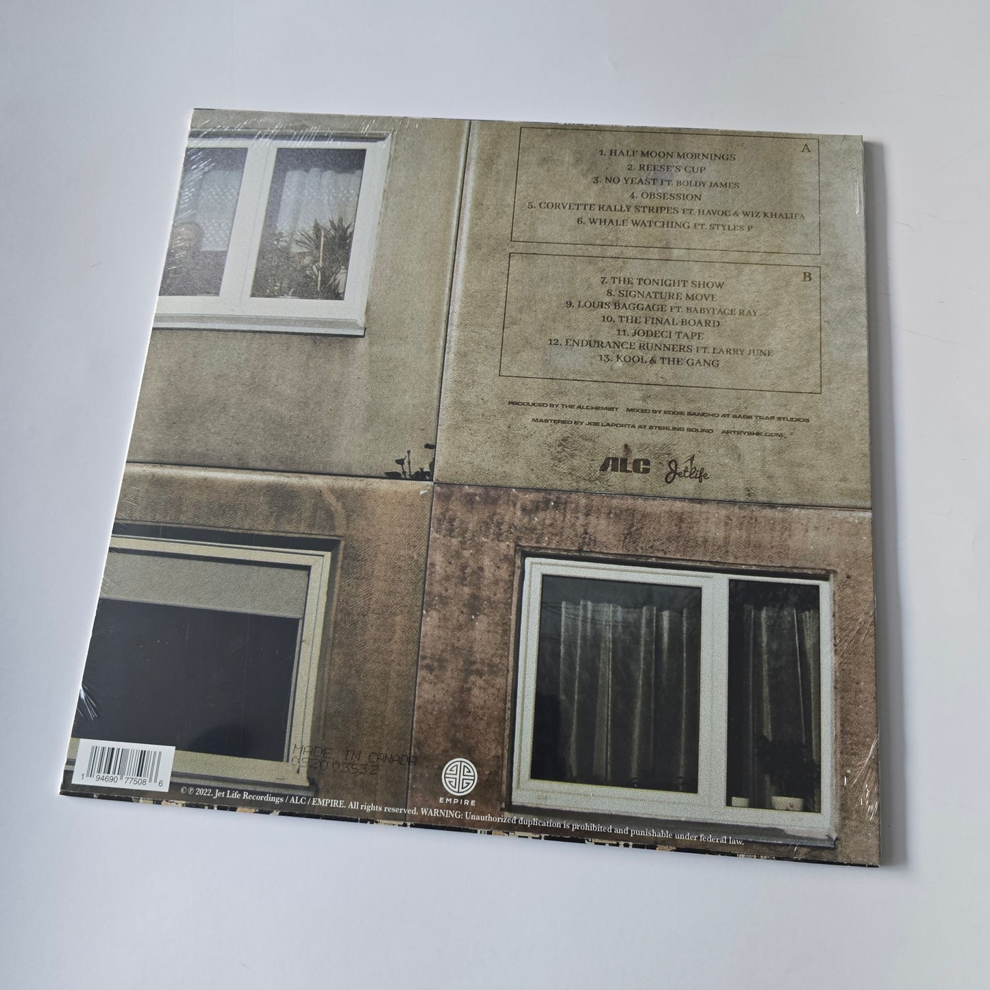 CURREN$Y X THE ALCHEMIST - CONTINUANCE (SEALED)  VINYL -NEW!-