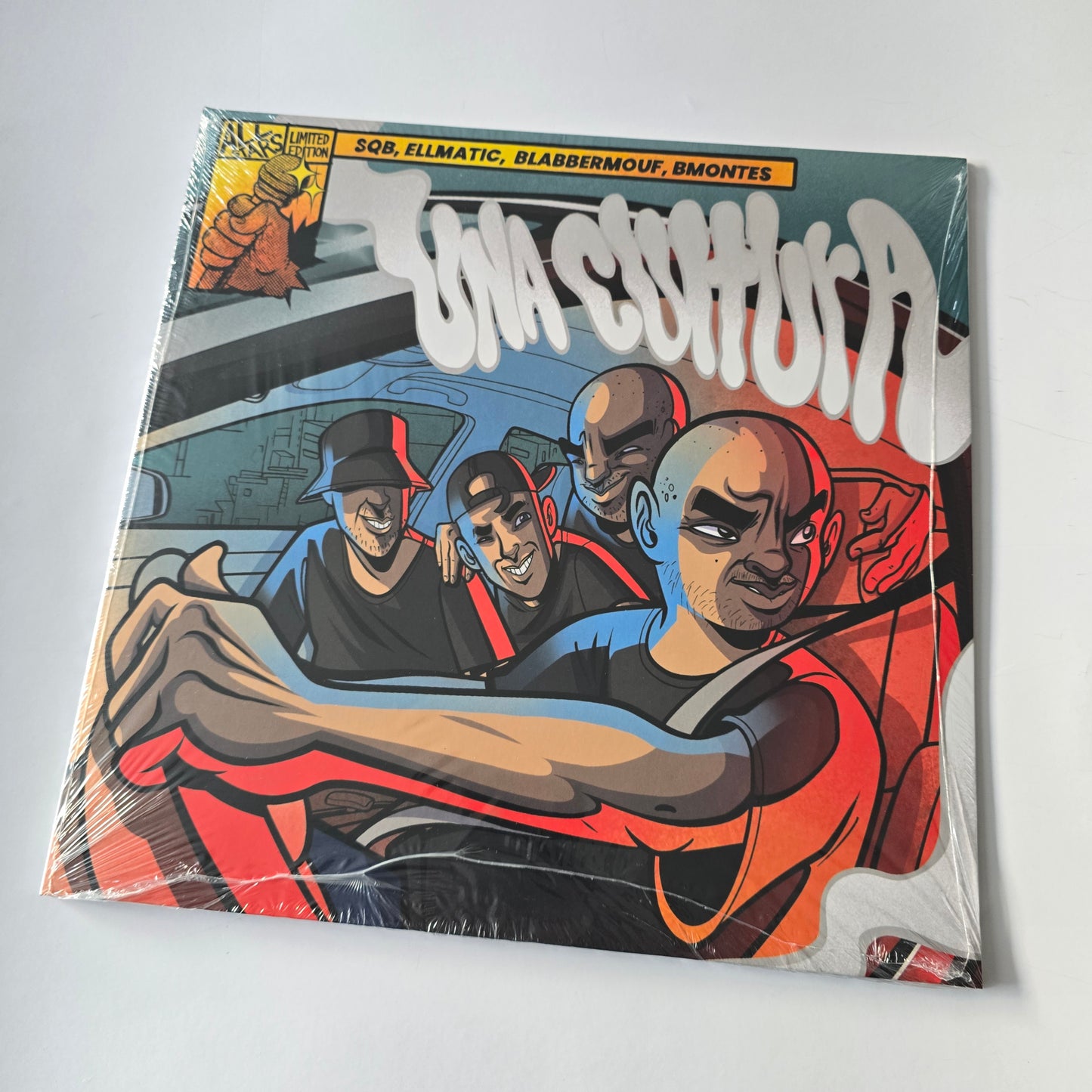 SQB X ELLMATIC X BLABBERMOUF X B. MONTES - UNA CULTURA (SEALED) VINYL -NEW!-