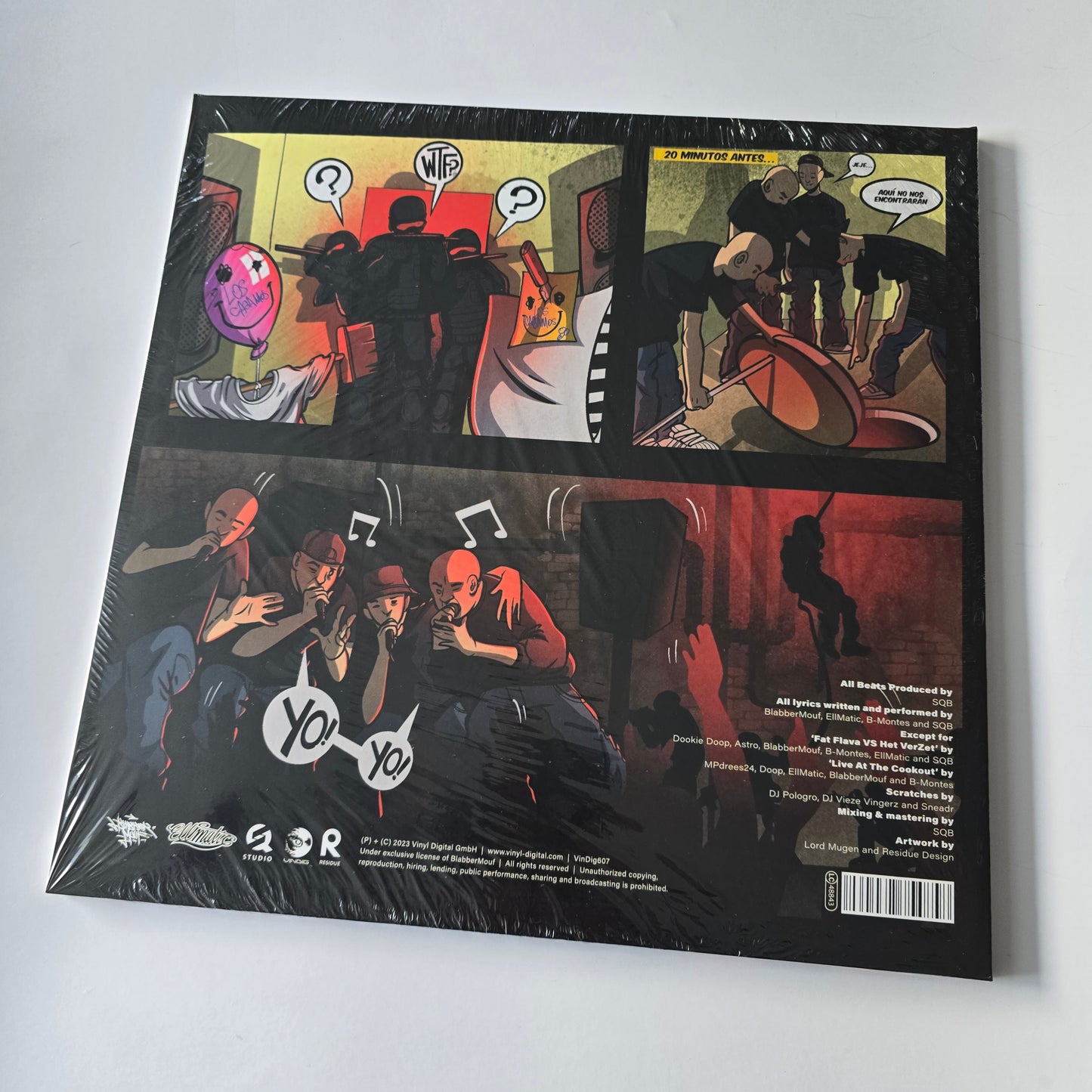 SQB X ELLMATIC X BLABBERMOUF X B. MONTES - UNA CULTURA (SEALED) VINYL -NEW!-