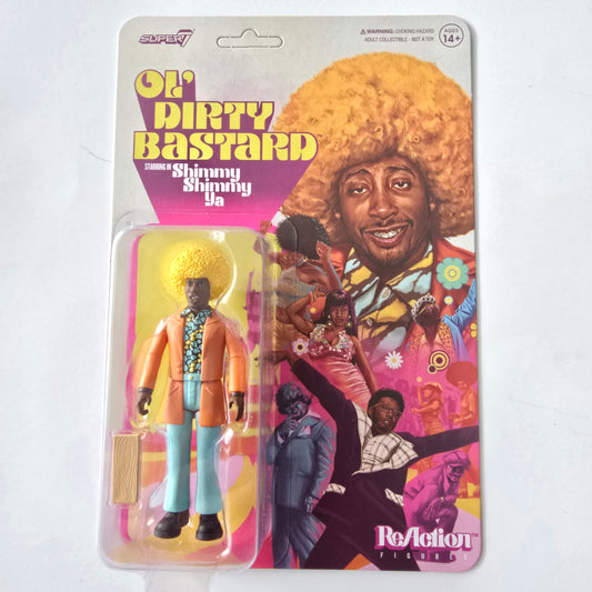 OL' DIRTY BASTARD SHIMMY SHIMMY YA SUPER7 ACTION FIGURE-NEW!-