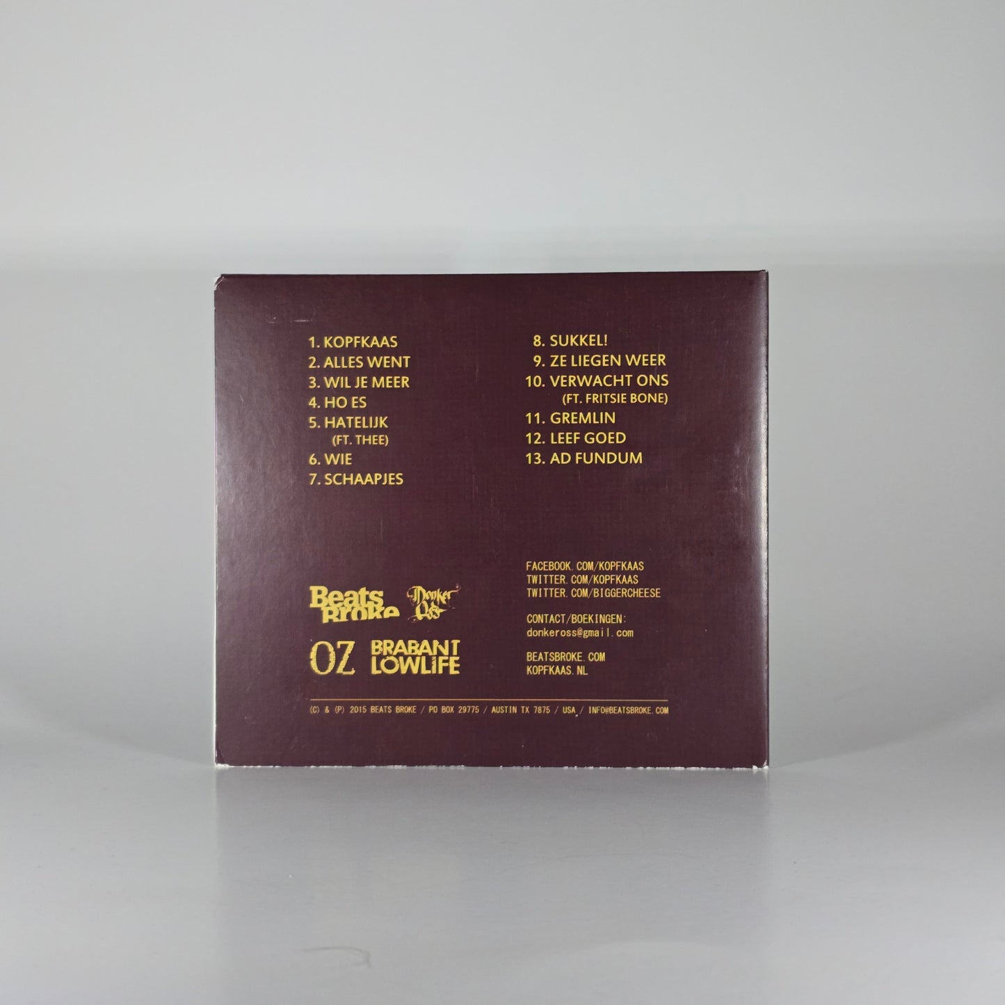 KOPFKAAS - KOPFKAAS CD