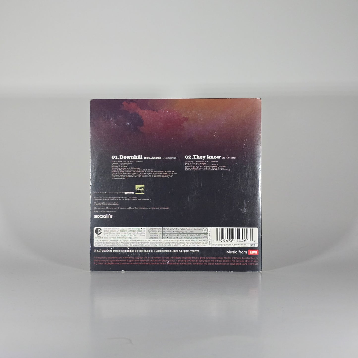 POSTMAN - DOWNHILL CD SINGLE