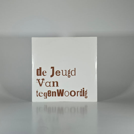 DE JEUGD VAN TEGENWOORDIG - DE JEUGD VAN TEGENWOORDIG PROMO CD SINGLE