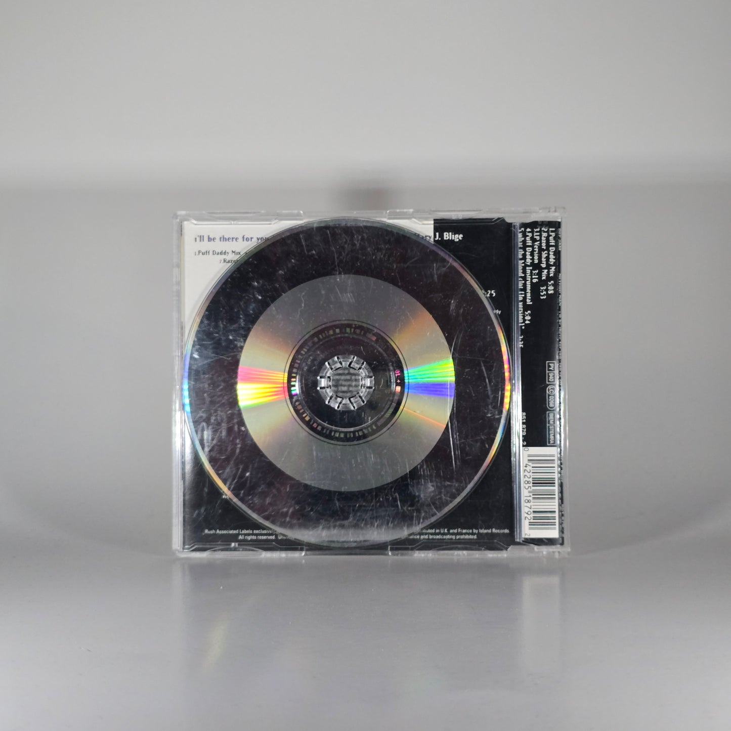 METHOD MAN FR MARY J. BLIDGE - I'LL BE THERE FOR YOU / YOU'RE ALL I NEED TO GET BY CD MAXI-SINGLE