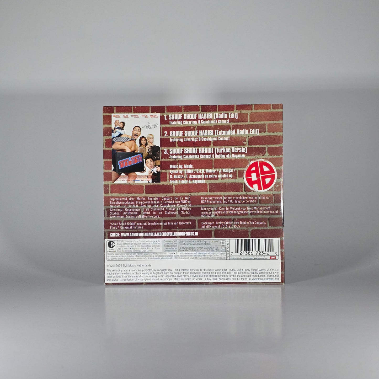 ADHD - SHOUF SHOUF HABIBI! CD SINGLE