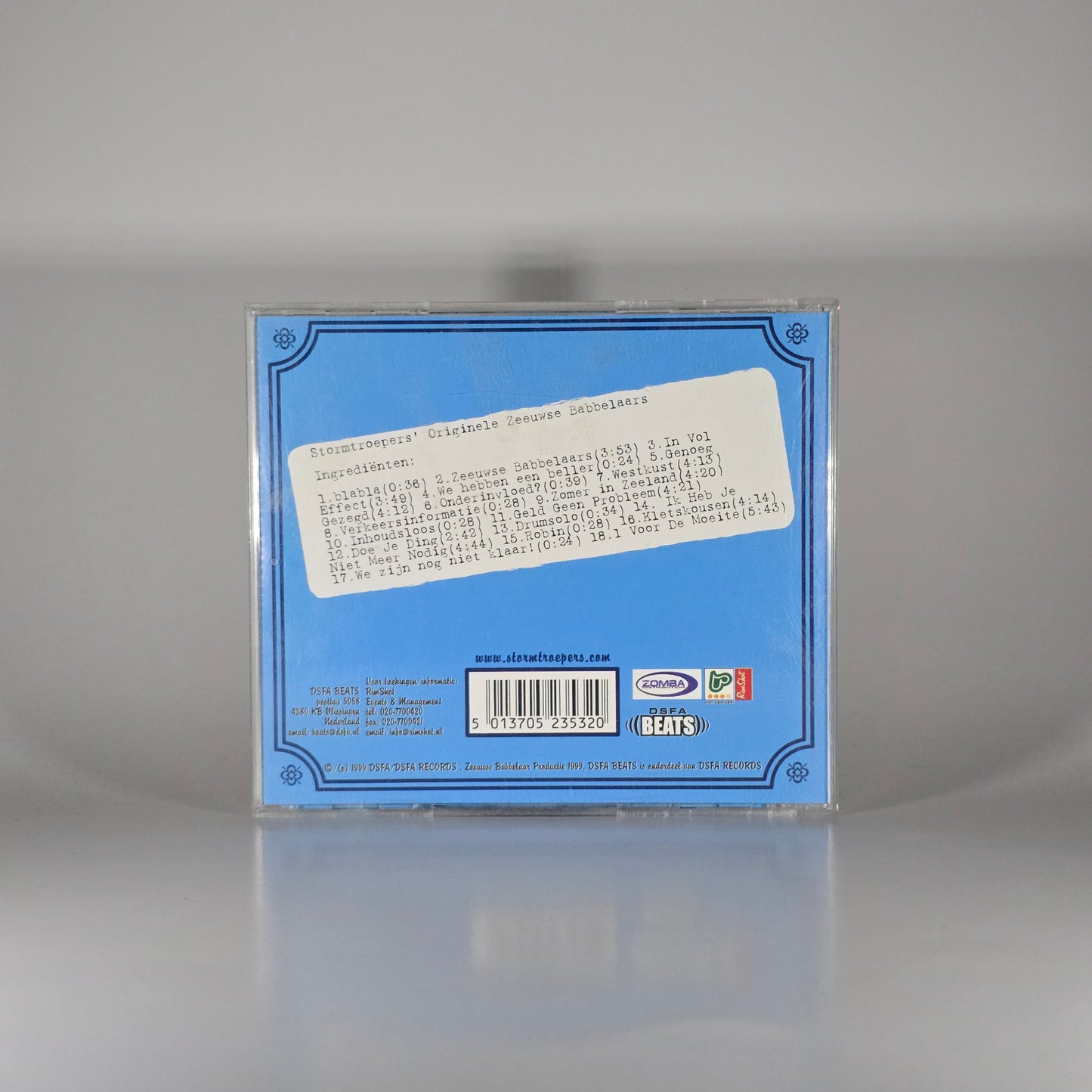 STORMTROEPERS - ORIGINELE ZEEUWSE BABBELAARS CD