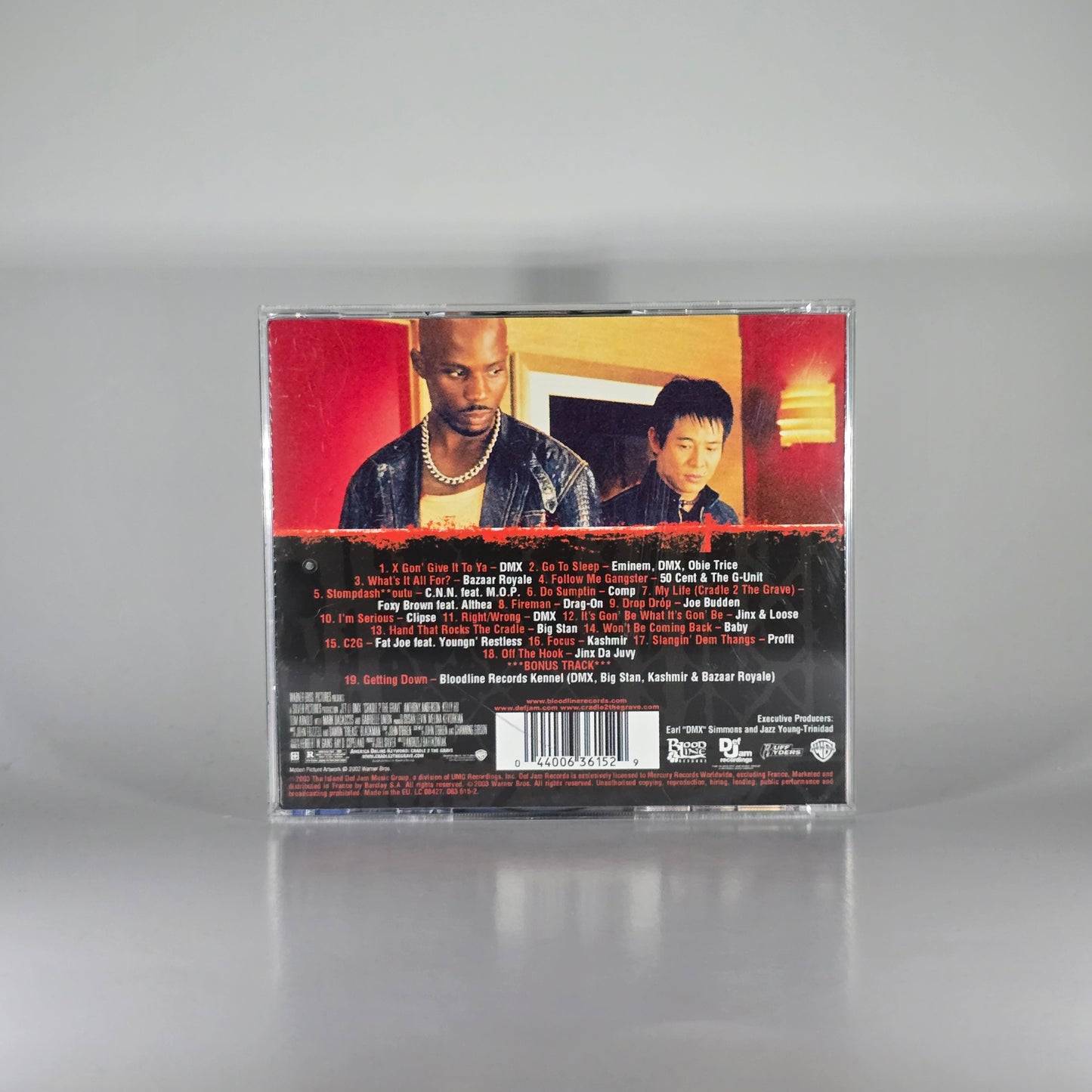 VARIOUS - CRADLE TO THE GRAVE SOUNDTRACK CD