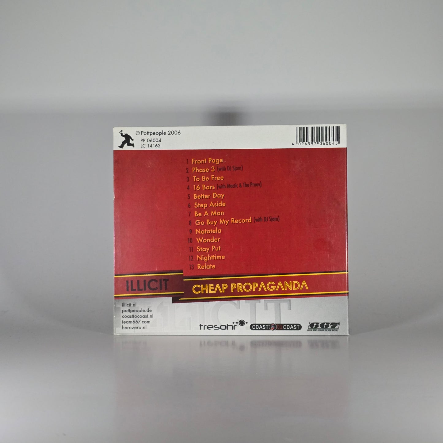 ILLICIT - CHEAP PROPAGANDA CD