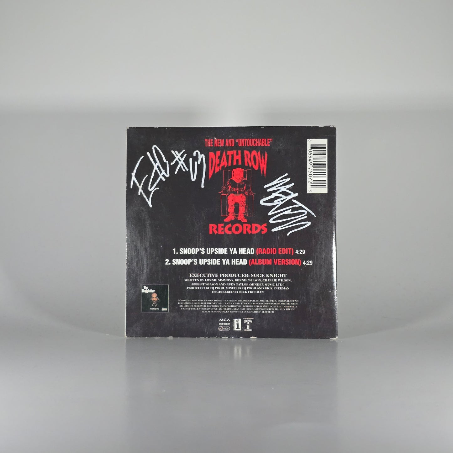 SNOOP DOGG FT. CHARLIE WILSON - SNOOP'S UPSIDE YA HEAD CD SINGLE