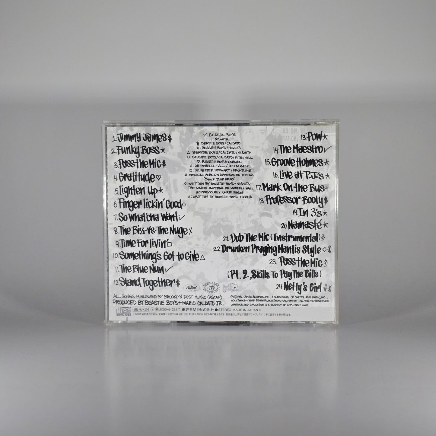 BEASTIE BOYS - CHECK YOUR HEAD CD