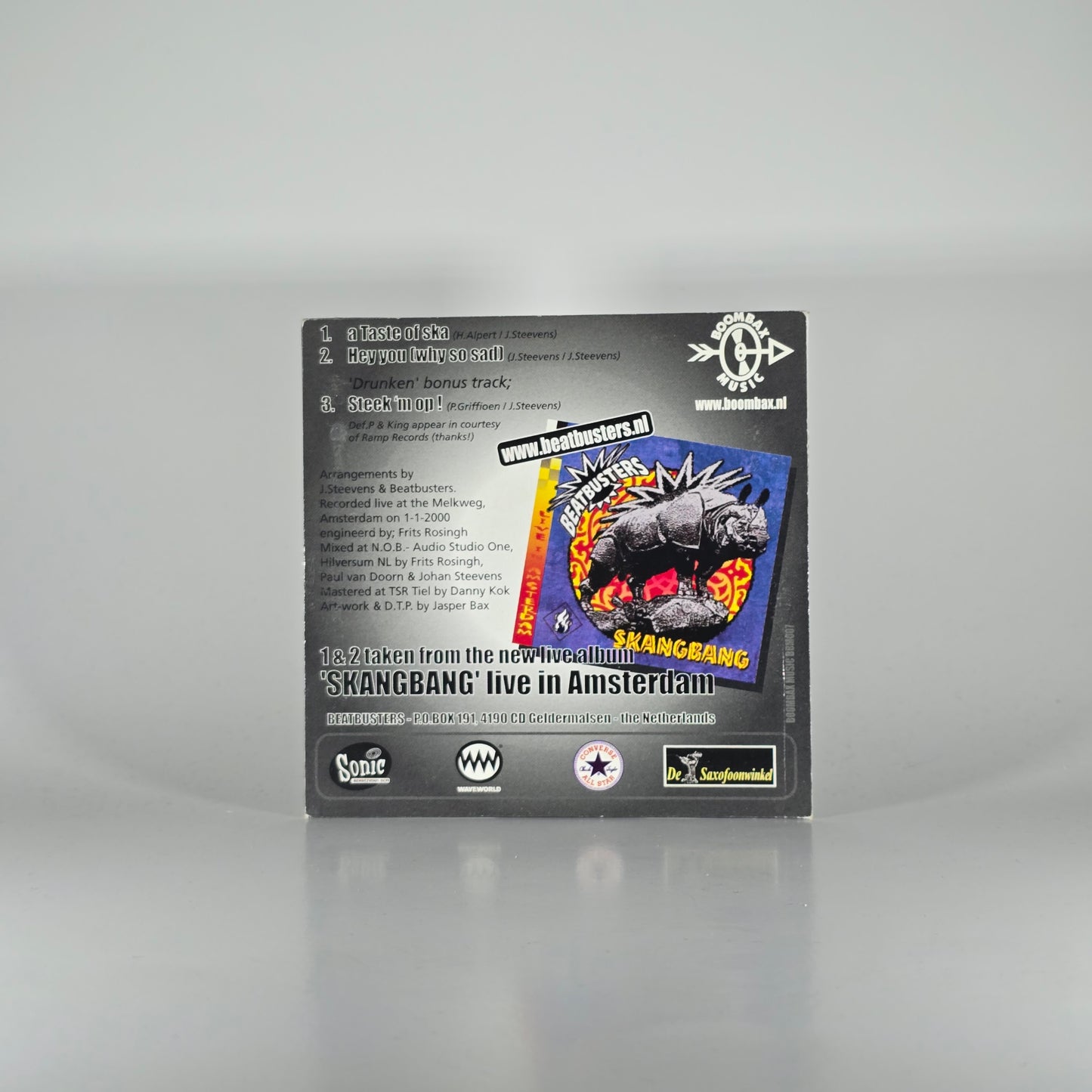 BEATBUSTERS FT. DEF P - TASTE OF SKA CD SINGLE