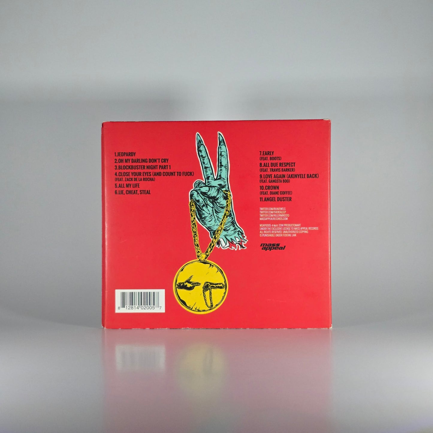 RUN THE JEWELS 2- RUN THE JEWELS 2 CD