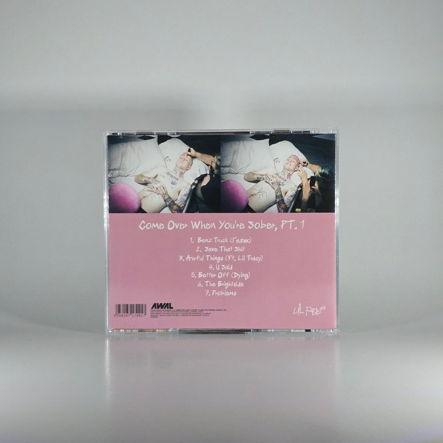 LIL PEEP - COME OVER WHEN YOU'RE SOBER PT.1 CD