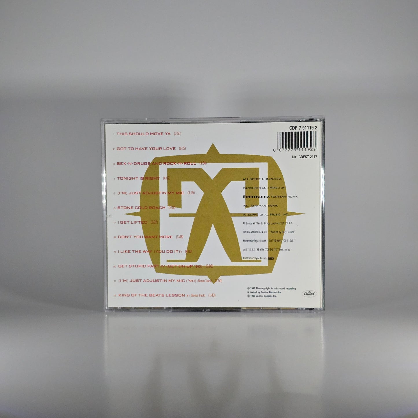 MANTRONIX - THIS SHOULD MOVE YA CD