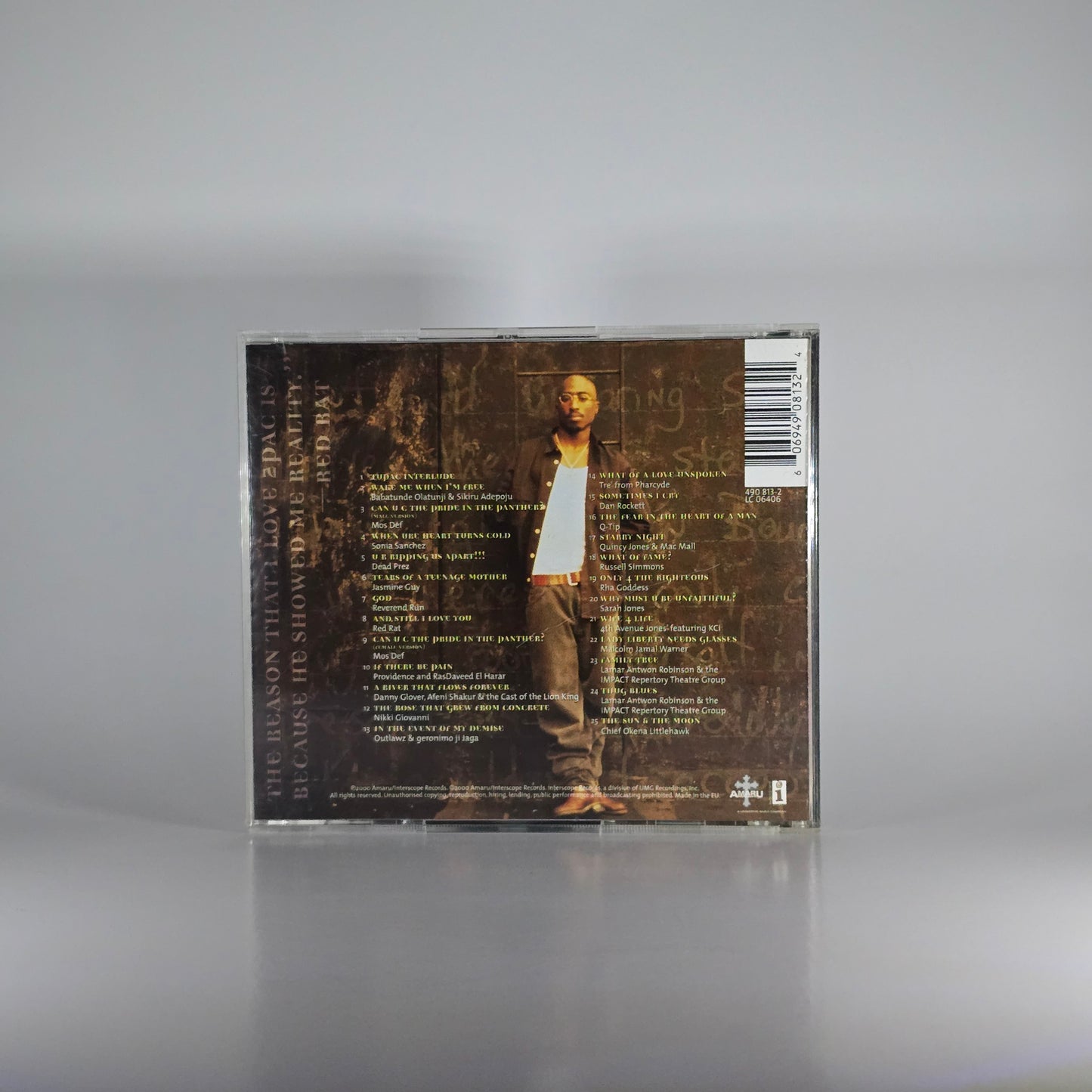2PAC - THE ROSE THAT GREW FROM CONCRETE VOL. 1 CD