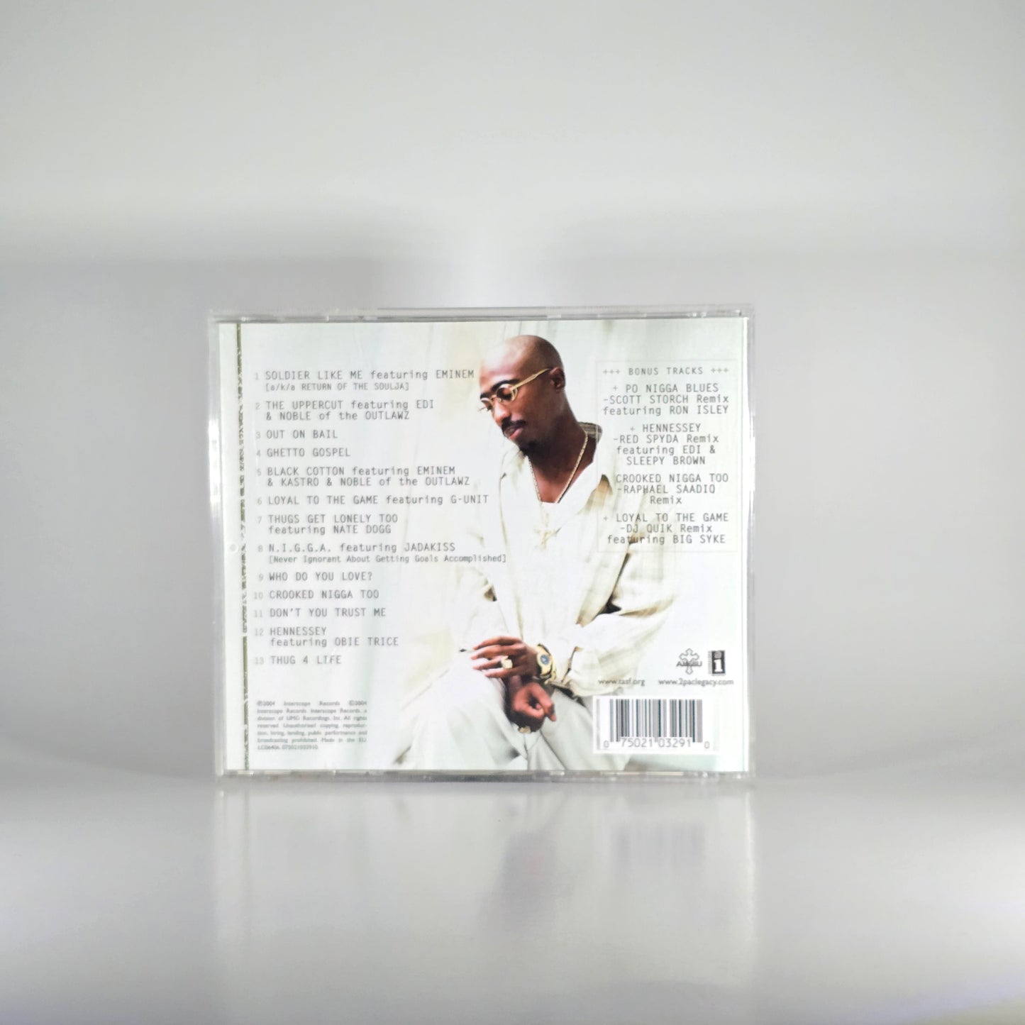 2PAC - LOYAL TO THE GAME CD