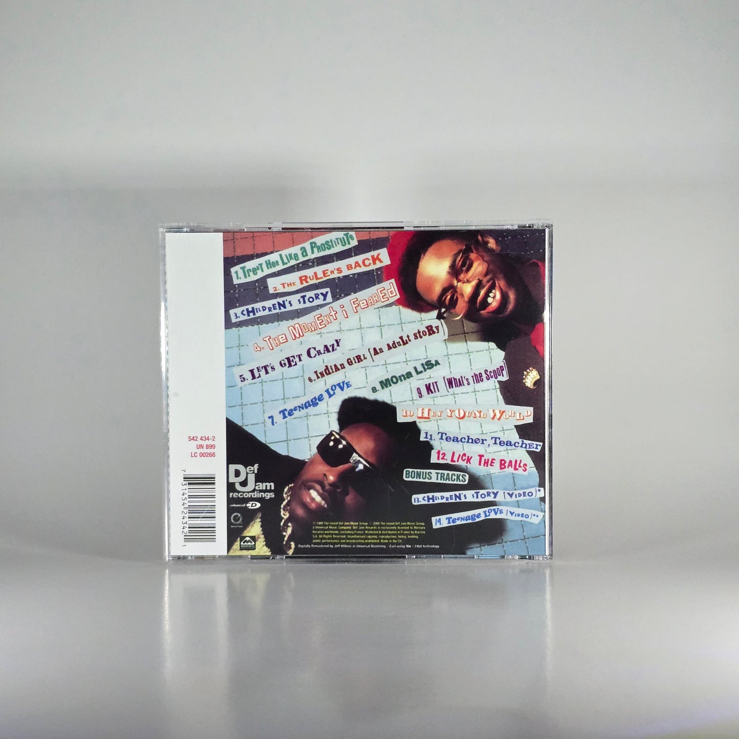 SLICK RICK - THE GREAT ADVENTURES OF SLICK RICK CD