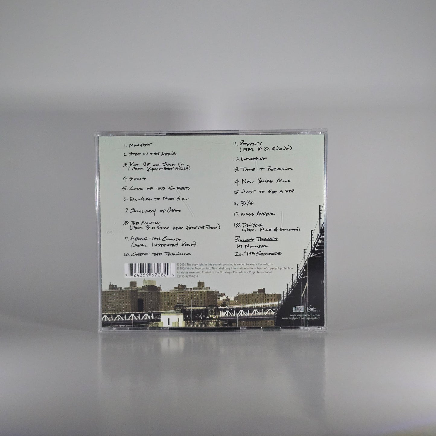 GANG STARR - MASS APPEAL: THE BEST OF CD
