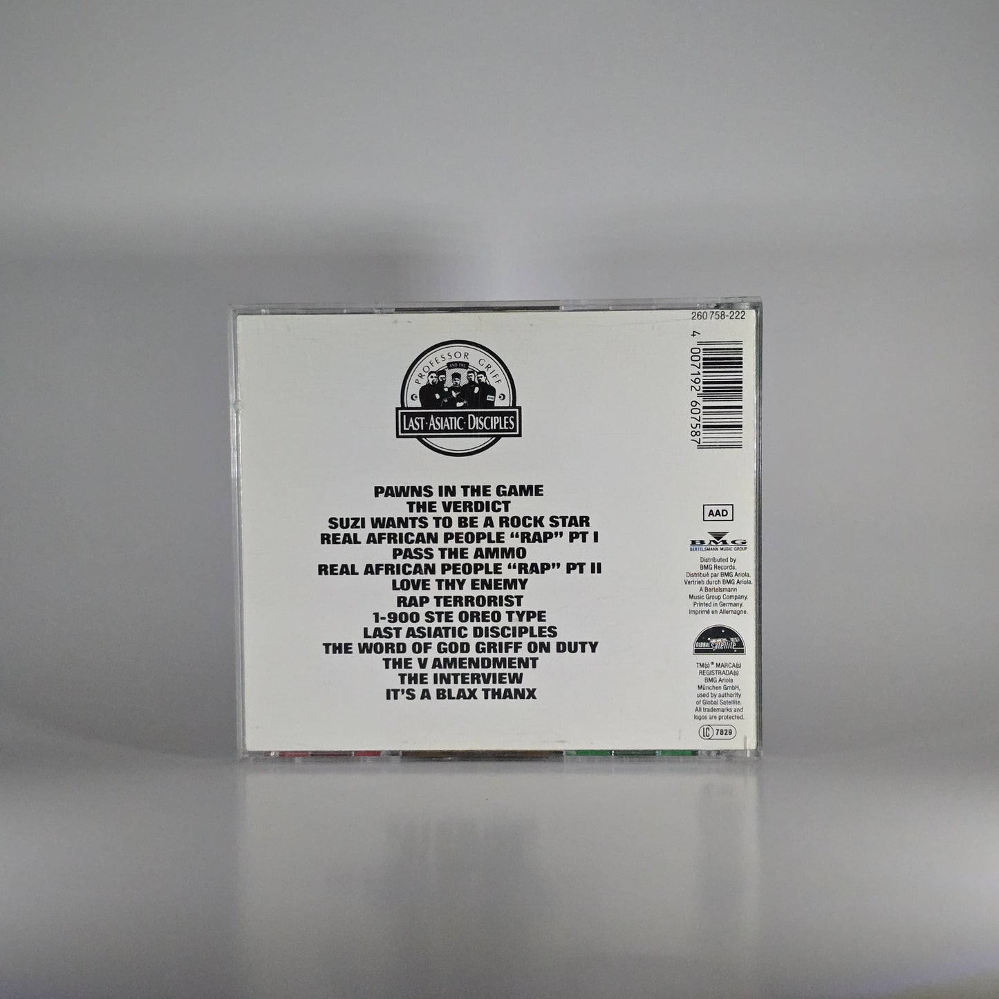 PROFESSOR GRIFF - PAWNS IN THE GAME CD