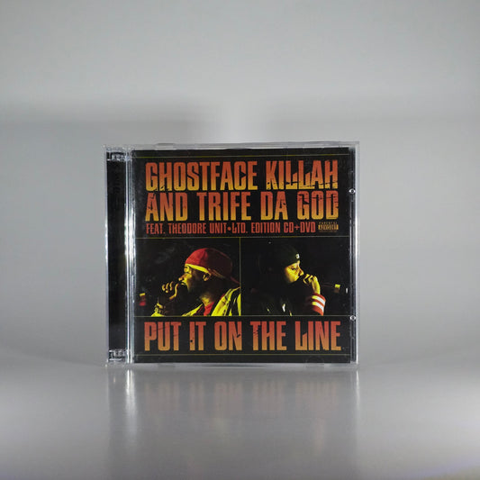 GHOSTFACE KILLAH AND TRIFE DA GOD - PUT IT ON THE LINE CD + DVD