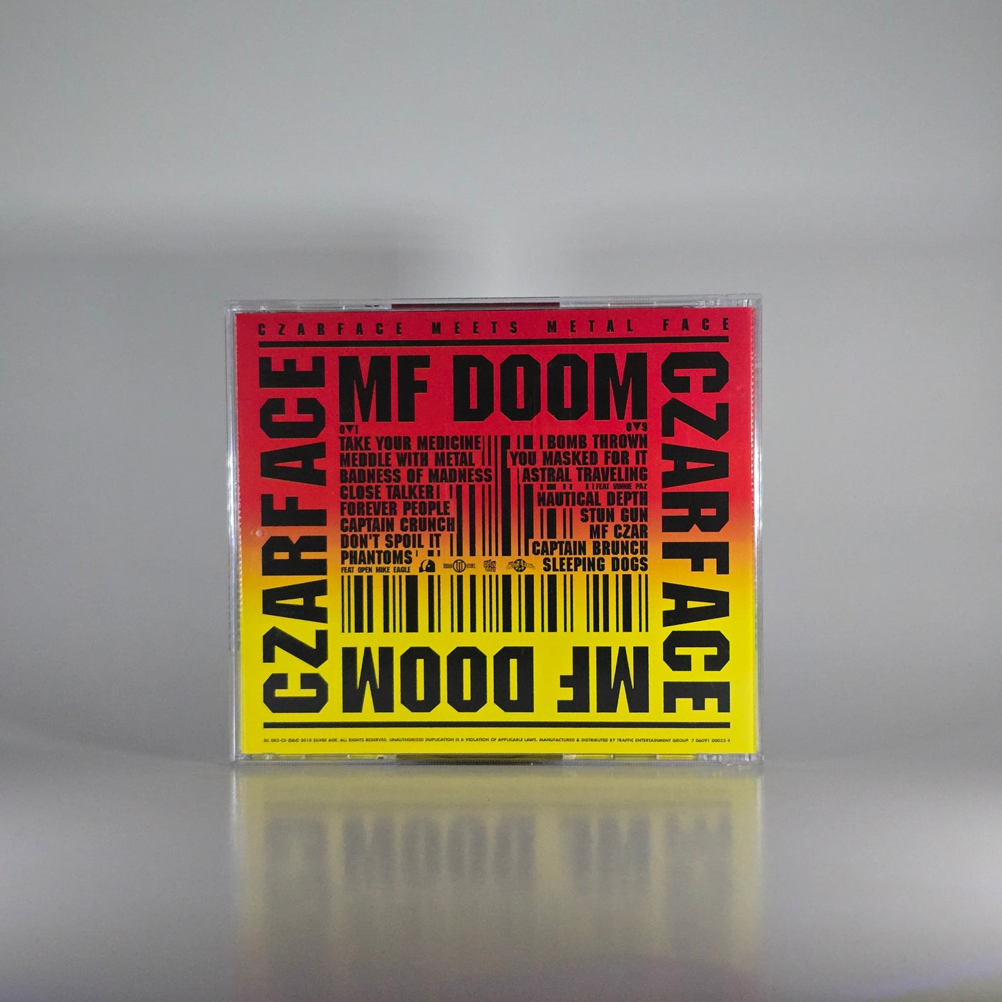 CZARFACE & MF DOOM - CZARFACE MEETS METAL FACE CD