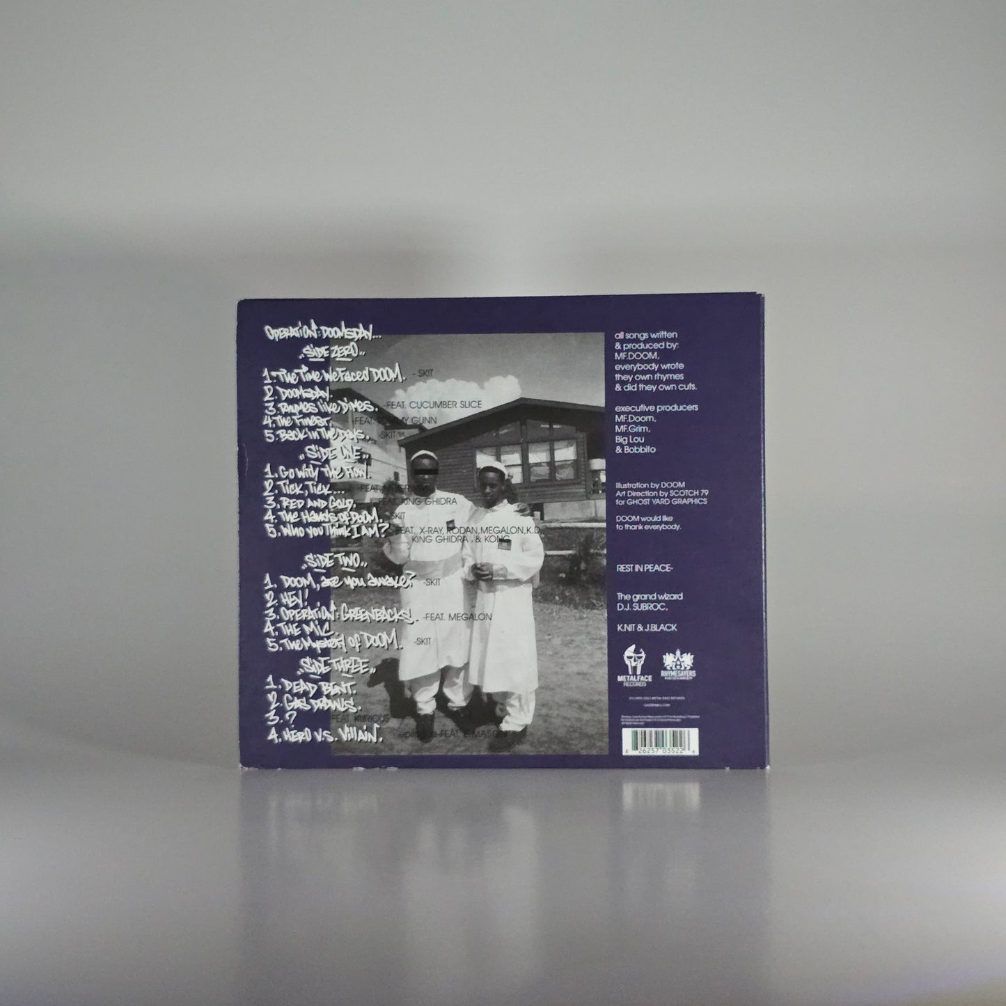 MF DOOM - OPERATION: DOOMSDAY CD