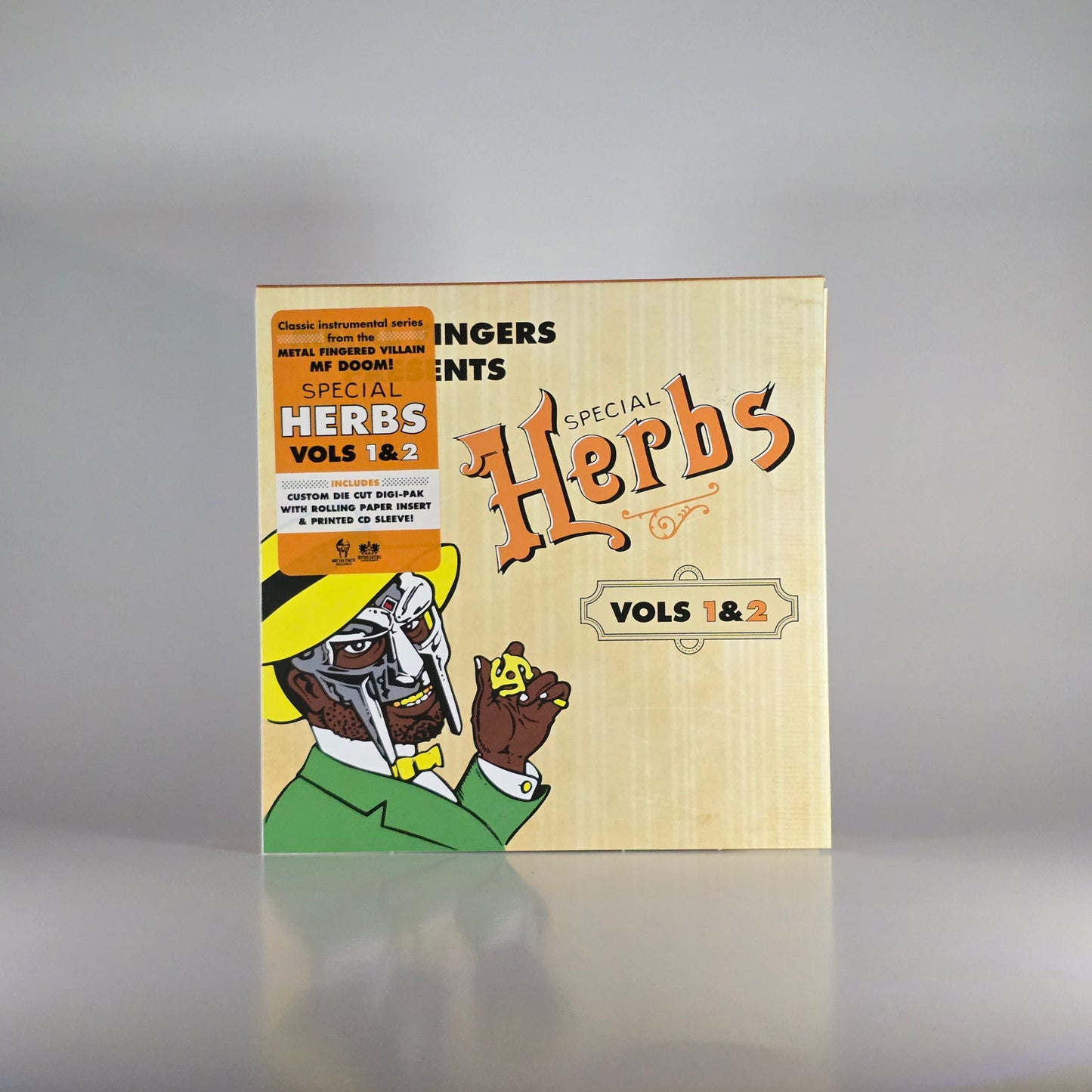 METAL FINGERS (MF DOOM) - SPECIAL HERBS 1 & 2 CD