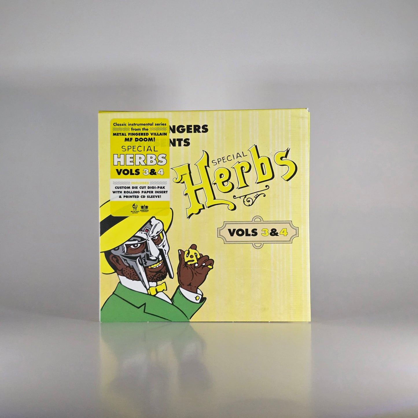 METAL FINGERS (MF DOOM) - SPECIAL HERBS 3 & 4 CD