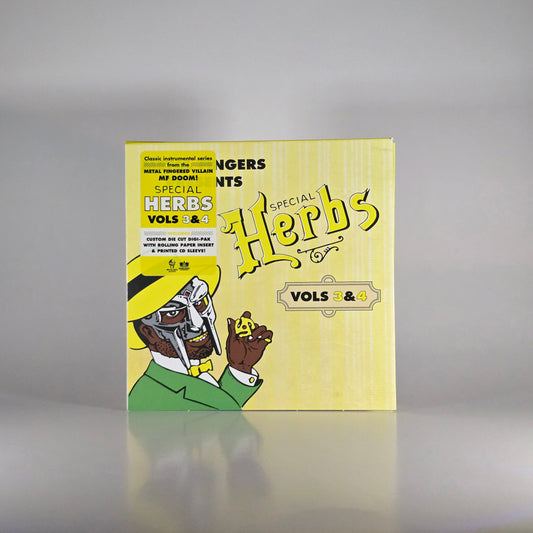 METAL FINGERS (MF DOOM) - SPECIAL HERBS 3 & 4 CD