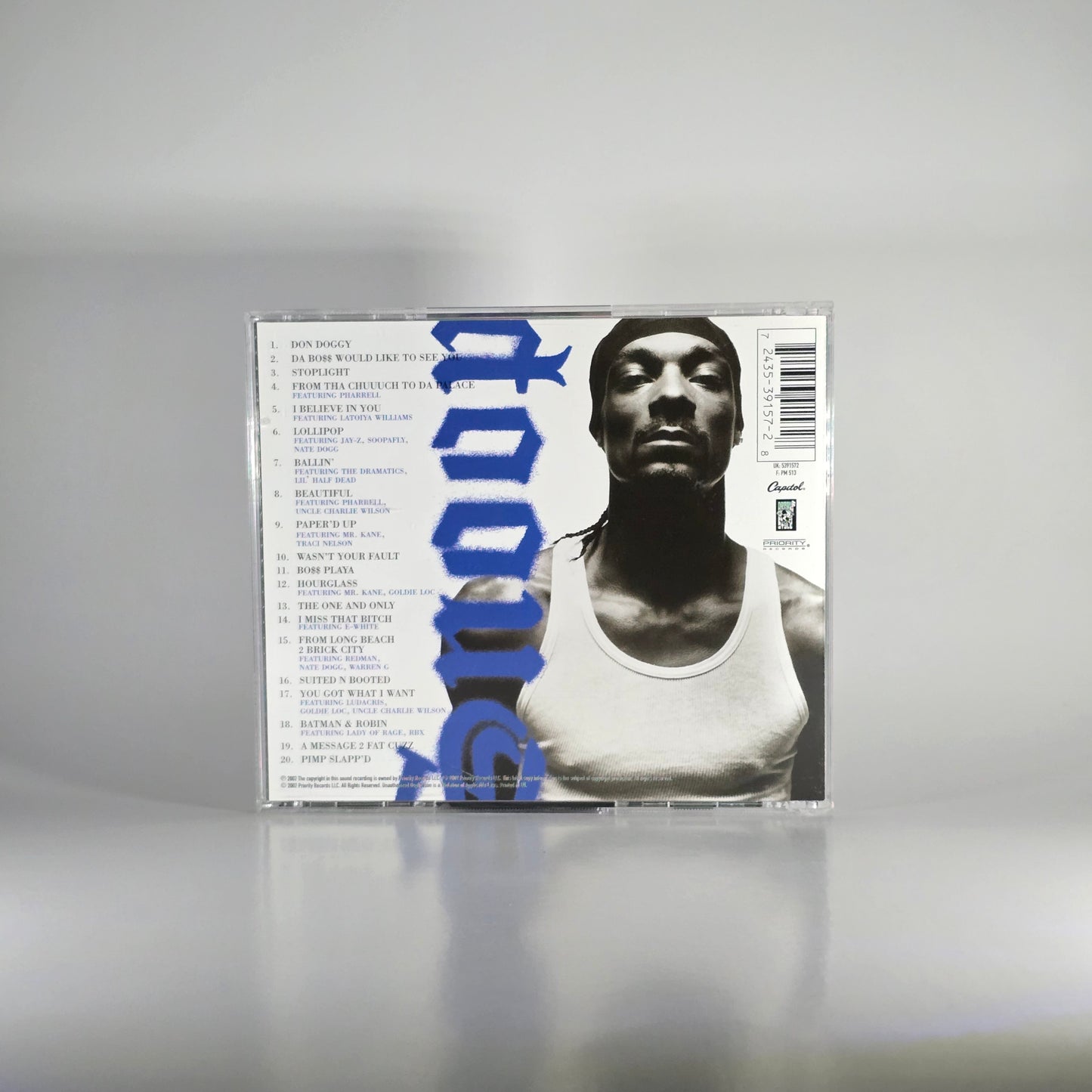 SNOOP DOGG - PAID THE COST TO BE THE BO$$ CD