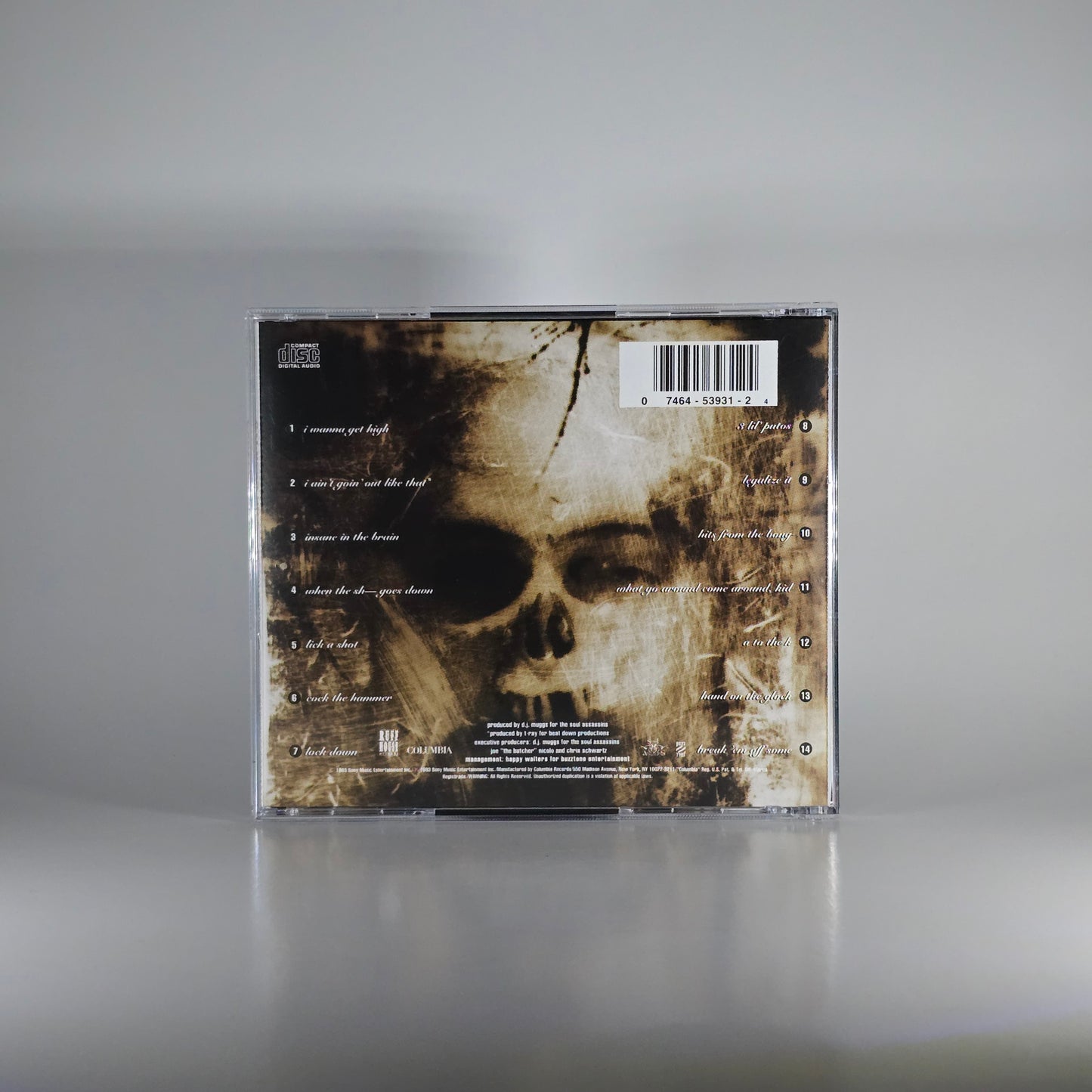 CYPRESS HILL - BLACK SUNDAY CD