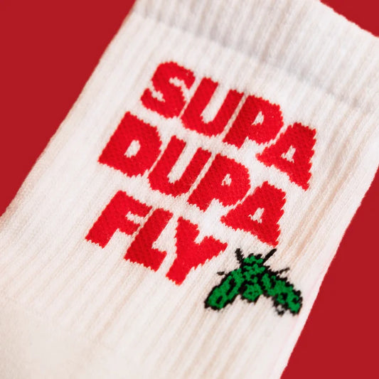 SUPA DUPA FLY SOCKS VAN HET MERK 'SUPA DUPA GOODS' -NEW!-