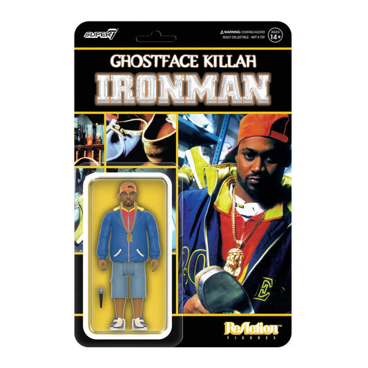 GHOSTFACE KILLAH - IRONMAN SUPER7 ACTION FIGURE -NEW!-