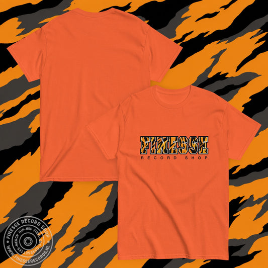 FRS ORANGE TIGER STYLE CAMO (ORANGE) "GUERRILLA" T-SHIRT -NEW!-