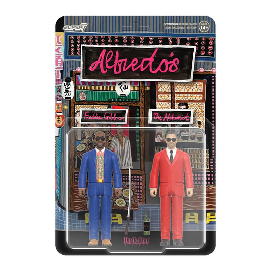 FREDDIE GIBBS & THE ALCHEMIST - ALFREDO 2 PACK SUPER7 ACTION FIGURES -NEW!-