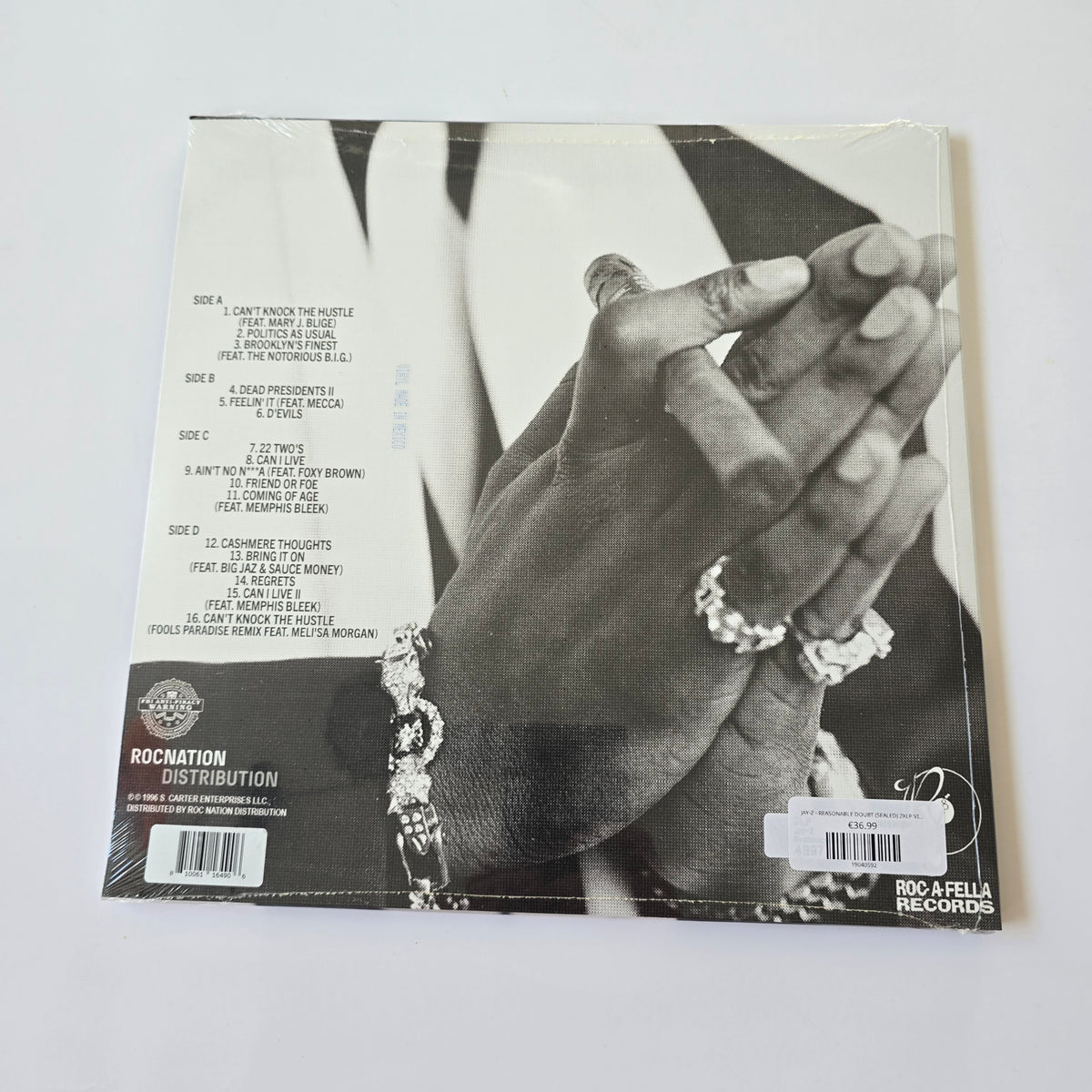 JAY-Z - REASONABLE DOUBT (SEALED) 2XLP VINYL -NEW!-