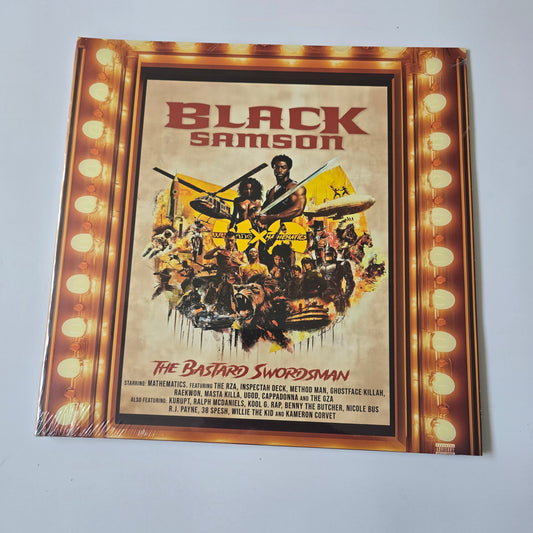 WU-TANG CLAN & DJ MATHEMATICS - BLACK SAMSON, THE BASTARD SWORDSMAN (SEALED) VINYL -NEW!-