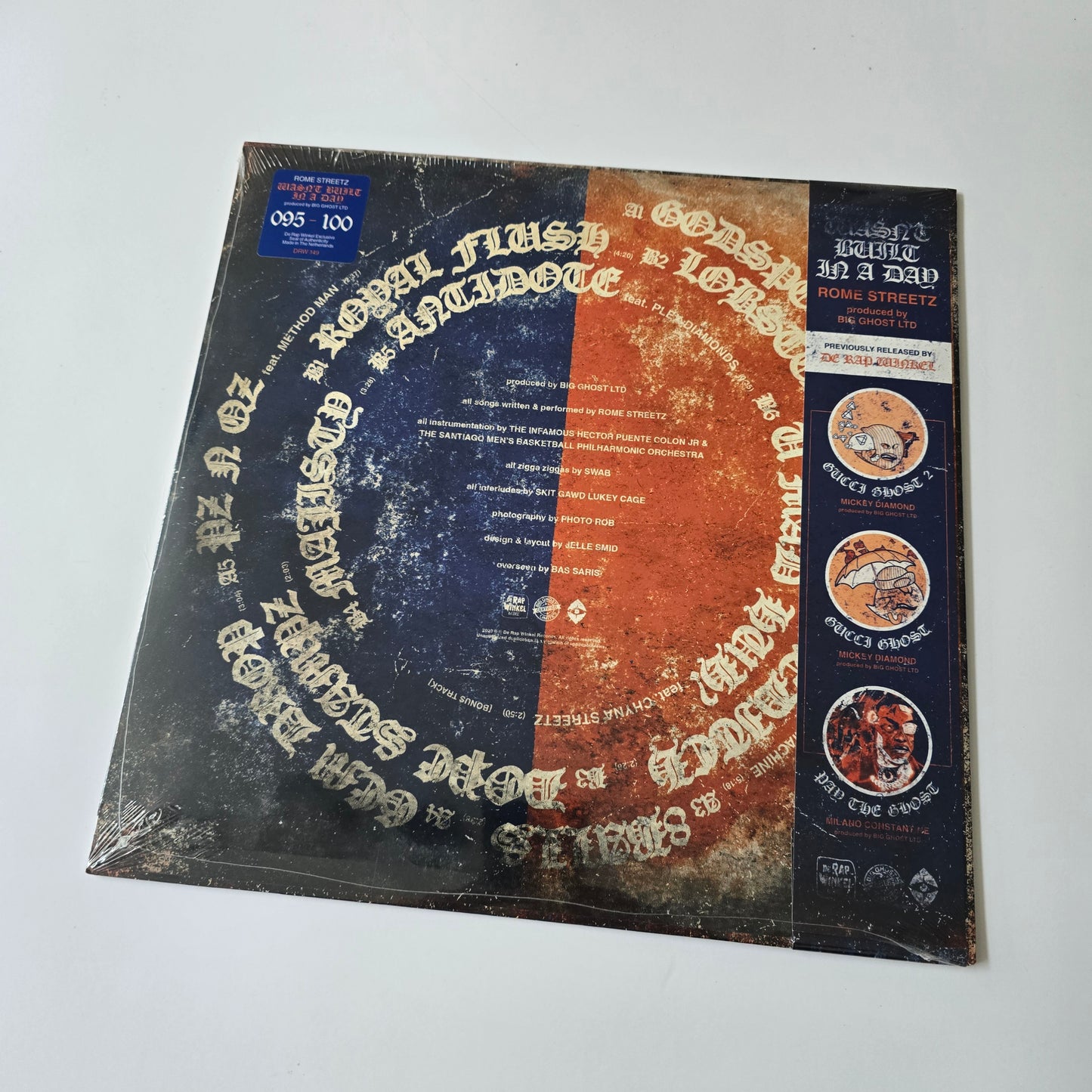 ROME STREETZ - WASN'T BUILD IN A DAY LIMITED EDITION SPLATTER VINYL -NEW!-