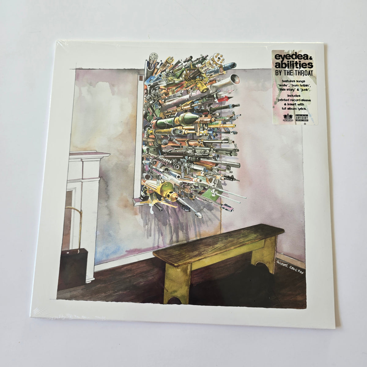 EYEDEA & ABILITIES - BY THE THROAT (SEALED) VINYL -NEW!-