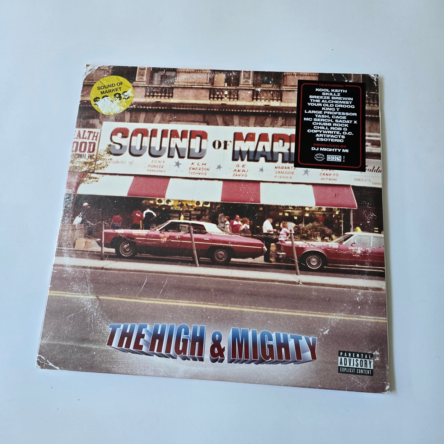 THE HIGH & MIGHTY - SOUND OF MARKET (SEALED) VINYL 2XLP -NEW!-