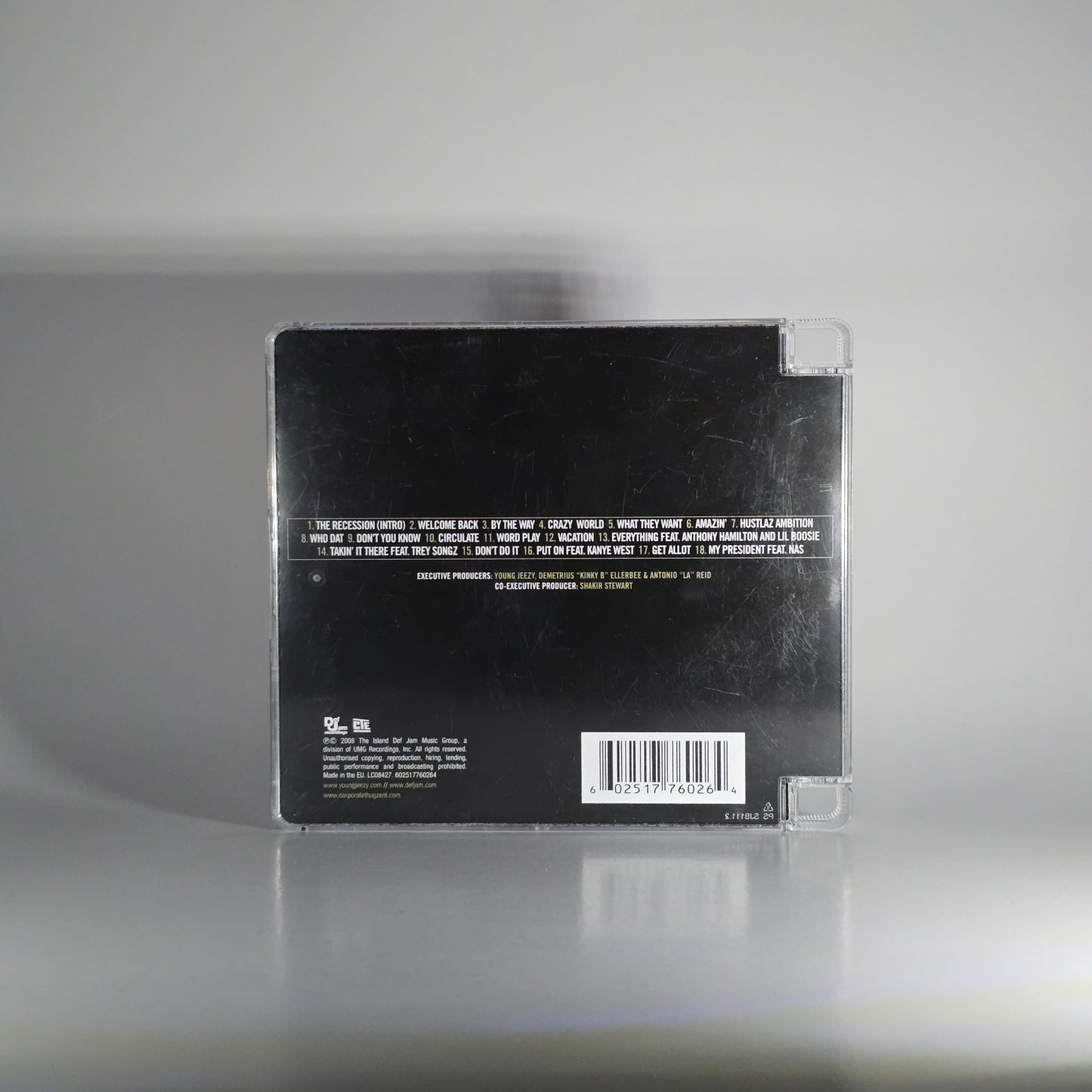 YOUNG JEEZY - THE RECESSION CD -PRE OWNED!-