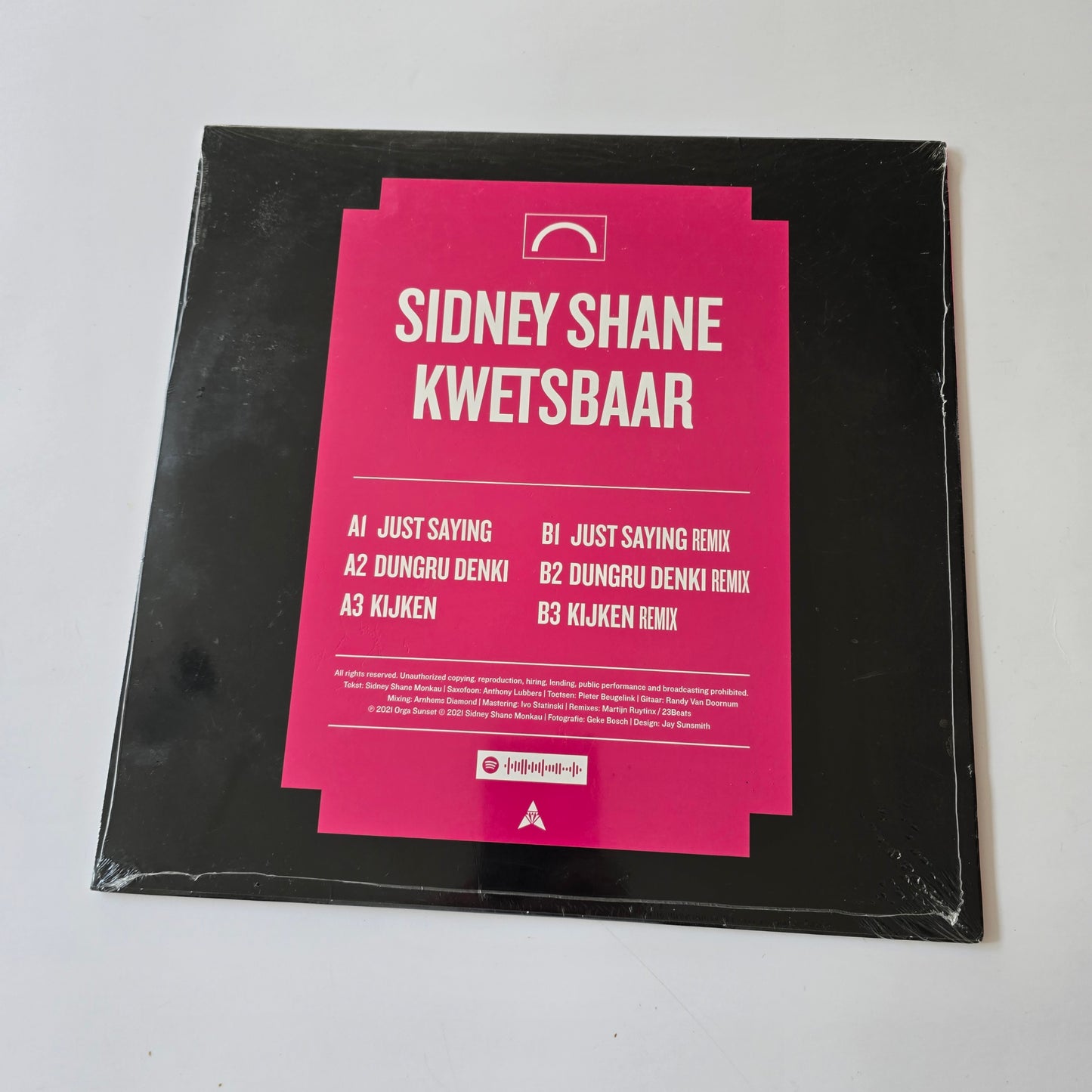 SIDNEY SHANE - KWETSBAAR (SEALED) VINYL -NEW!-