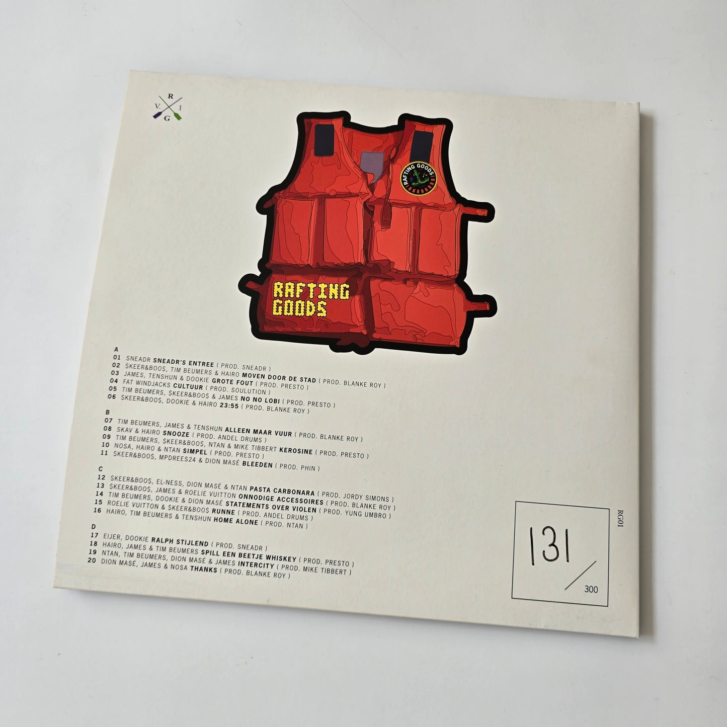 RAFTING GOODS - RAFTING GOODS VOL 1. VINYL 2XLP -LIKE NEW!-