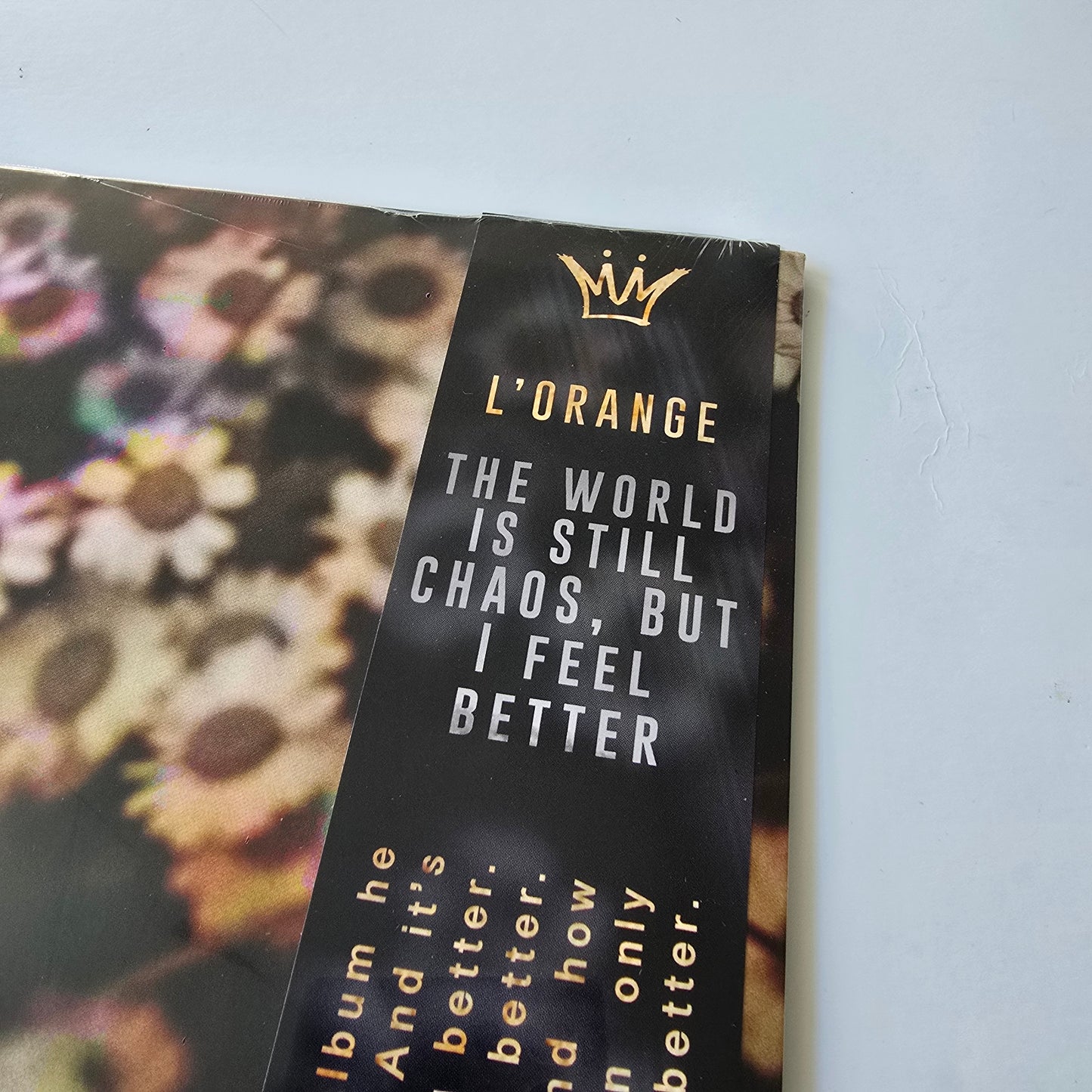 L'ORANGE - WORLD IS STILL CHAOS, BUT I FEEL BETTER (SEALED) VINYL -NEW!-